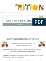 Unit #1 - NUTRITION PP