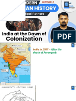 India Before Colonization Began