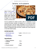 Pizza Vegetariana, Ca La Pizzerie