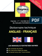 English-french, Haynes Manuals