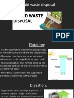 Methods of Liquid Waste Disposal