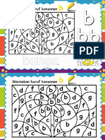 BM - T3 - Mewarna Huruf Konsonan