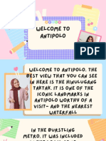 Welcome To Antipolo: HE O LL