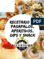 Recetario Ricurisimo Pasapalos - Compressed