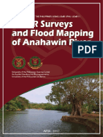 LiDAR Surveys and Flood Mapping of Anahawin River