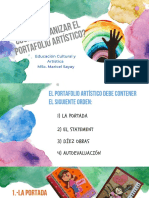 ¿Cómo Organizar El Portafolio Artístico