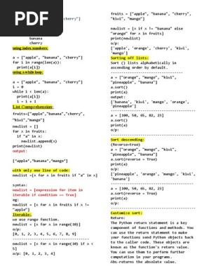list