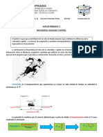 Guia 1.movimiento - Velocidad y Rapidez