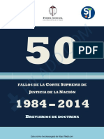 50 Fallos de La Corte Suprema 1984-2014