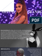 Trabalho Sobre A Cantora Ariana Grande