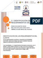 2.1 - Identificación de Los Requerimientos Del Cliente - Perezrios - Martincesar