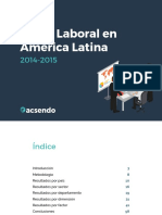 Estudio Clima Laboral en América Latina 2014 - 2015