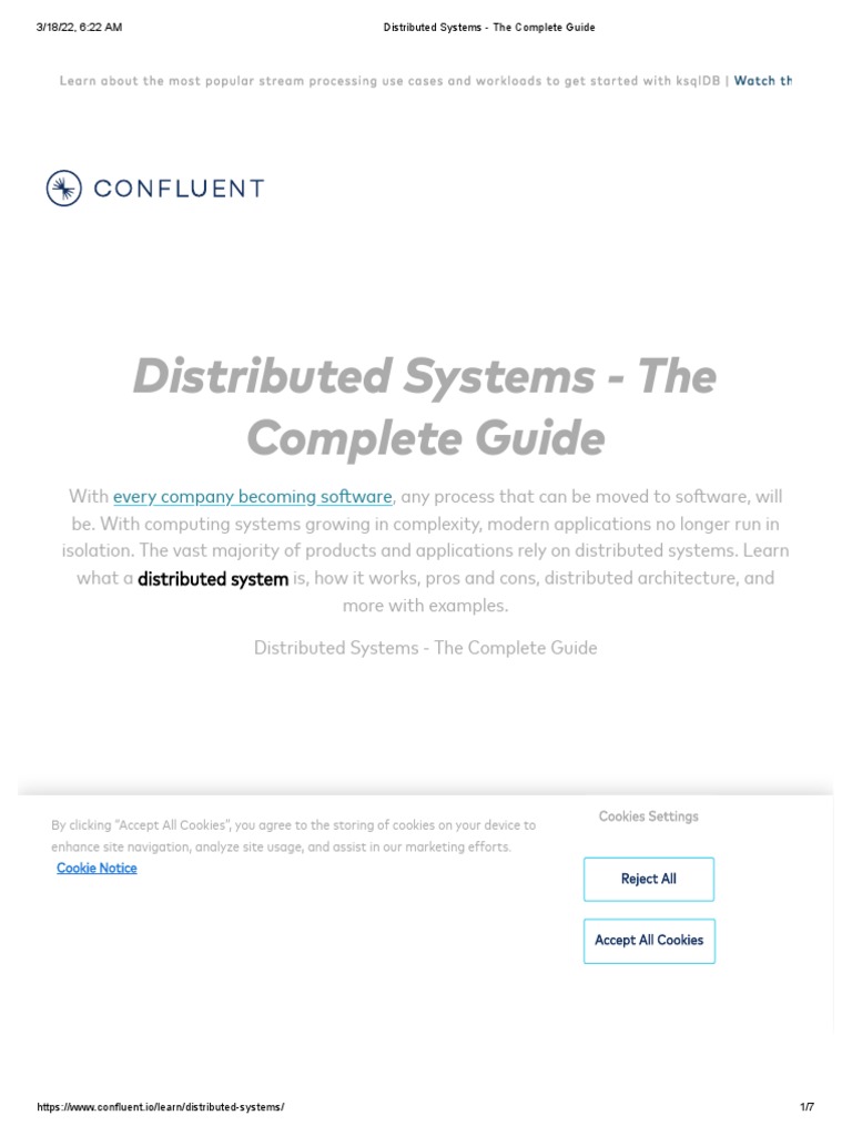 Distributed Systems - The Complete Guide | PDF | Computer Network ...