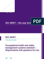 ISO 45001 - The Way Forward