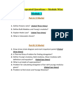 AM & SM Module Wise Important Questions