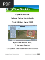 Download OpenSimulator School Quick Start Guide by David W Deeds SN57959626 doc pdf