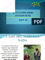 Tema 4. Cuando Dios Interviene