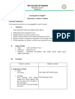 Learning Plan Active and Passive Voice