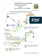 1ra Paractica Calificada IC 704 - Análisis Estrutural I