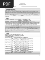 Physical Assessment Checklist