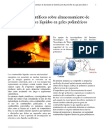 trabajos científicos de combustibles líquidos