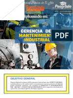 Diplomado en Gerencia Del Mantenimiento Industrial