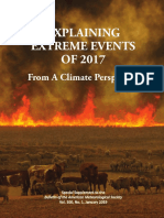 Explaining Extreme Events OF 2017: From A Climate Perspective