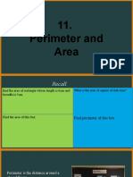 Perimeter and Area