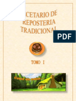 Recetario de Reposteria Tradicional