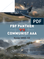 Osprey - Duel 121 - F9F Panther Vs Communist AAA Korea 1950-1953