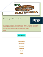 Revista Culturaria 20a Edición