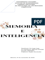 Infografia Memoria e Inteligencia