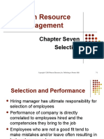 Human Resource MGMT CH 7 - R