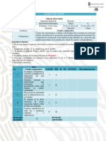 Tarea 3 T 4 - Cuadro Comparativo de 5 Productos y 5 Subproductos