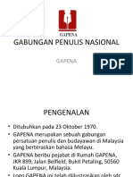 Gabungan Penulis Nasional (Gapena)