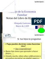 Manejo de La Economia Familiar: Notas Del Libro de Kiyosaki