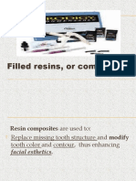 Replacing Tooth Structure With Resin Composites