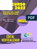 Edital Verticalizado - INSS 2022
