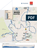 Recorrido Madrid Maraton 42K 2022