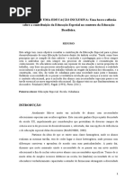 PRÁTICAS DE UMA EDUCAÇÃO INCLUSIVA