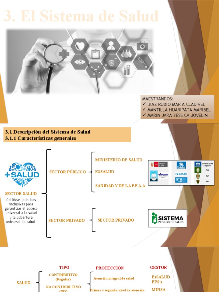 Sistema de Salud - Grupo 3 | PDF | Cuidado de la salud | Ciencias de la ...