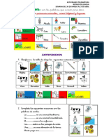 Repaso 1 Sustantivos - Actividades Telemáticas