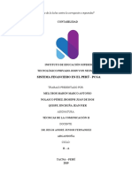 Sistema financiero en el Perú y PCGA