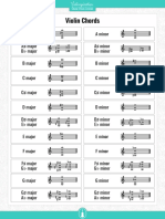 Violin Chords Guide