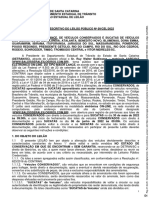 DETRAN - Edital Descritivo - Leilão 09 CEL 2022 - Blumenau