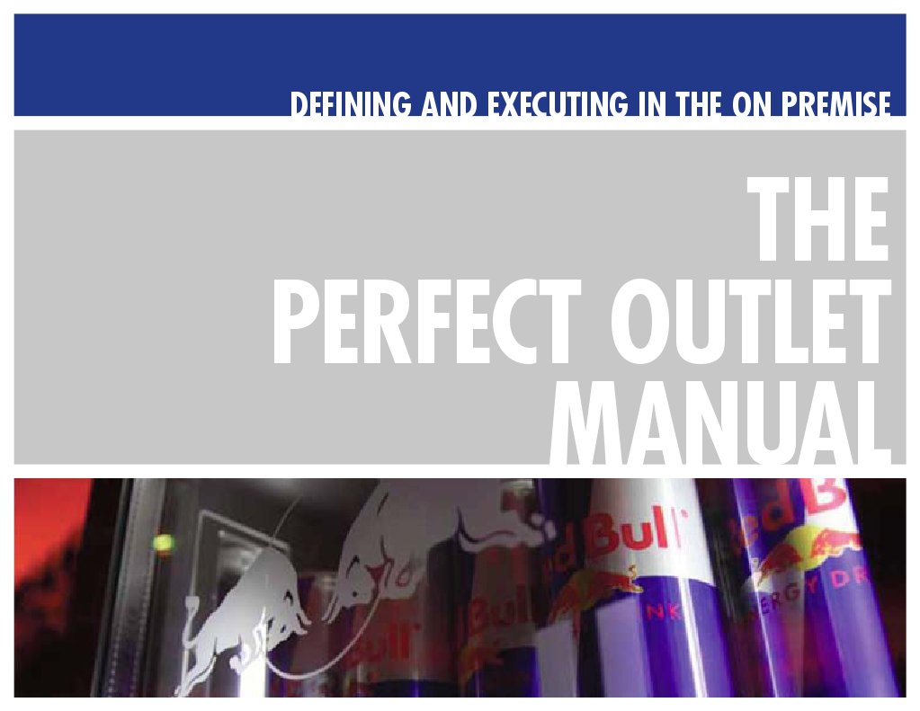 Perfect Outlet Guidelines for Red Bull | PDF | Menu | Bar