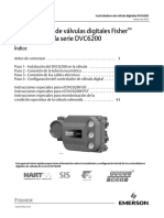 Quick Start Guide Controladores Digitales de Válvula Fisher Fieldvue de La Serie Dvc6200 Dvc6200 Series Digital Valve Controllers Spanish Universal Es 122592