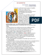 Os quatro elementos fundamentais: água, ar, fogo e terra