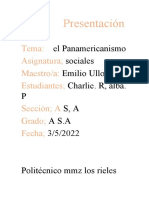 Panamericanismo República Dominicana