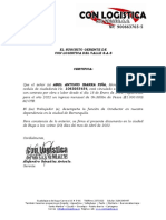 Carta Laboral 2022 Abel Antonio Ibarra Piña